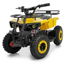 Подростковый квадроцикл HB-ATV1000AS-2-6 черно-желтый мотор 1000W